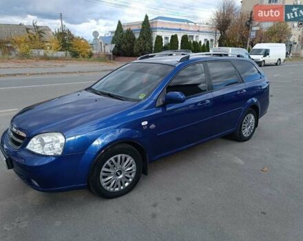 Синий Шевроле Нубира, объемом двигателя 1.6 л и пробегом 188 тыс. км за 5350 $, фото 1 на Automoto.ua