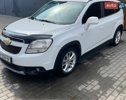 Белый Шевроле Орландо, объемом двигателя 1.8 л и пробегом 179 тыс. км за 10500 $, фото 1 на Automoto.ua