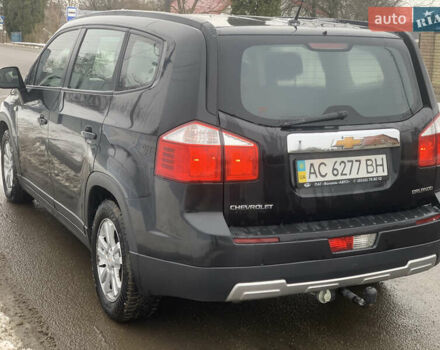 Черный Шевроле Орландо, объемом двигателя 1.8 л и пробегом 149 тыс. км за 7800 $, фото 15 на Automoto.ua