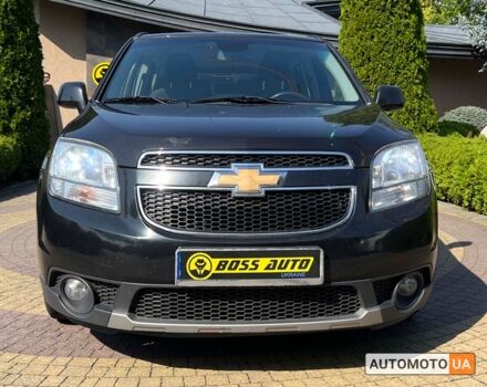 Черный Шевроле Орландо, объемом двигателя 2 л и пробегом 197 тыс. км за 10900 $, фото 1 на Automoto.ua