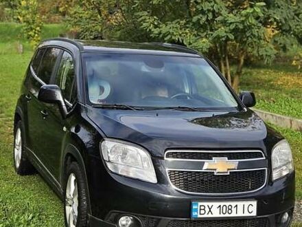 Черный Шевроле Орландо, объемом двигателя 1.8 л и пробегом 240 тыс. км за 9200 $, фото 1 на Automoto.ua