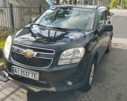 Черный Шевроле Орландо, объемом двигателя 2 л и пробегом 275 тыс. км за 9000 $, фото 1 на Automoto.ua