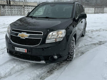 Чорний Шевроле Орландо, об'ємом двигуна 2 л та пробігом 70 тис. км за 10999 $, фото 1 на Automoto.ua