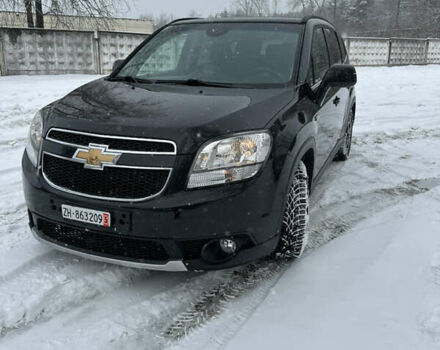 Черный Шевроле Орландо, объемом двигателя 2 л и пробегом 70 тыс. км за 10999 $, фото 1 на Automoto.ua