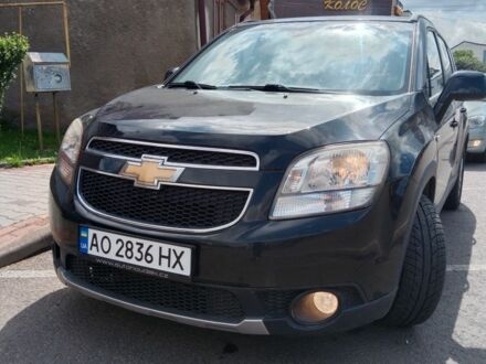 Черный Шевроле Орландо, объемом двигателя 2 л и пробегом 212 тыс. км за 8500 $, фото 1 на Automoto.ua