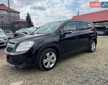 Черный Шевроле Орландо, объемом двигателя 2 л и пробегом 176 тыс. км за 9600 $, фото 1 на Automoto.ua