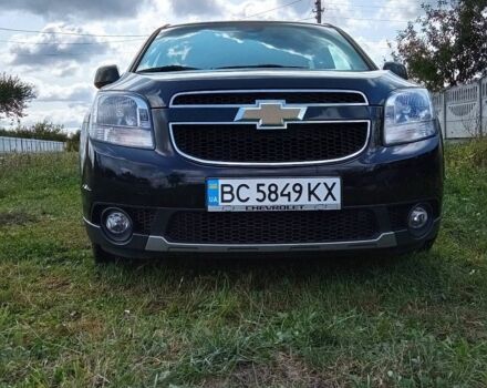 Черный Шевроле Орландо, объемом двигателя 2 л и пробегом 162 тыс. км за 9200 $, фото 1 на Automoto.ua