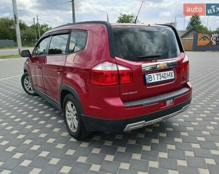 Красный Шевроле Орландо, объемом двигателя 1.8 л и пробегом 233 тыс. км за 9199 $, фото 10 на Automoto.ua