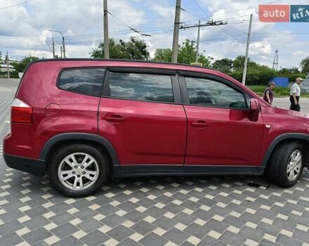 Красный Шевроле Орландо, объемом двигателя 1.8 л и пробегом 233 тыс. км за 9199 $, фото 11 на Automoto.ua
