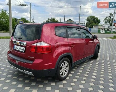 Красный Шевроле Орландо, объемом двигателя 1.8 л и пробегом 233 тыс. км за 9199 $, фото 6 на Automoto.ua