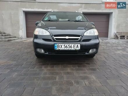 Черный Шевроле Реззо, объемом двигателя 2 л и пробегом 165 тыс. км за 4200 $, фото 1 на Automoto.ua