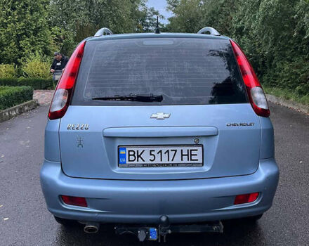 Синий Шевроле Реззо, объемом двигателя 1.6 л и пробегом 240 тыс. км за 3850 $, фото 2 на Automoto.ua
