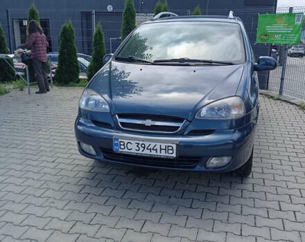 Синий Шевроле Реззо, объемом двигателя 1.6 л и пробегом 178 тыс. км за 3999 $, фото 1 на Automoto.ua