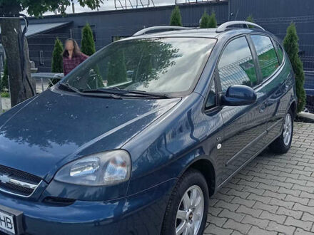 Синий Шевроле Реззо, объемом двигателя 1.6 л и пробегом 178 тыс. км за 3999 $, фото 1 на Automoto.ua