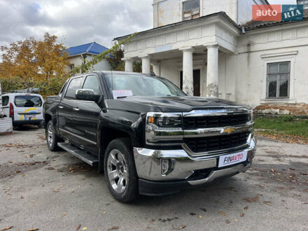 Черный Шевроле Сильверадо, объемом двигателя 5.33 л и пробегом 95 тыс. км за 33000 $, фото 1 на Automoto.ua