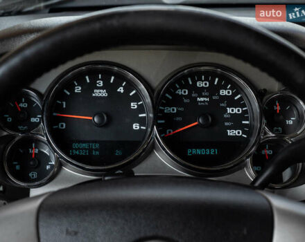 Синий Шевроле Сильверадо, объемом двигателя 5.33 л и пробегом 194 тыс. км за 13700 $, фото 11 на Automoto.ua