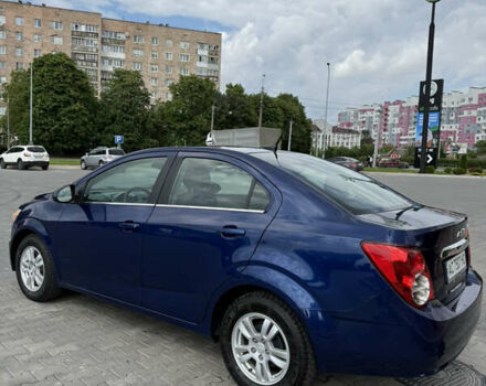 Синий Шевроле Соник, объемом двигателя 1.4 л и пробегом 220 тыс. км за 6700 $, фото 1 на Automoto.ua