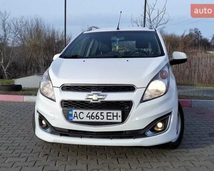 Белый Шевроле Спарк, объемом двигателя 1.21 л и пробегом 156 тыс. км за 5600 $, фото 1 на Automoto.ua
