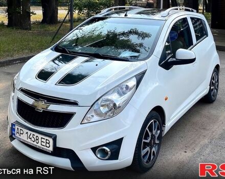 Белый Шевроле Спарк, объемом двигателя 1 л и пробегом 124 тыс. км за 5000 $, фото 1 на Automoto.ua