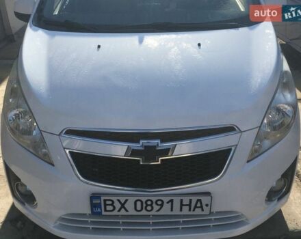 Белый Шевроле Спарк, объемом двигателя 1 л и пробегом 235 тыс. км за 5700 $, фото 1 на Automoto.ua