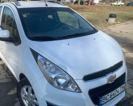 Белый Шевроле Спарк, объемом двигателя 1.25 л и пробегом 71 тыс. км за 7900 $, фото 1 на Automoto.ua