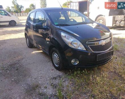 Черный Шевроле Спарк, объемом двигателя 1 л и пробегом 155 тыс. км за 5300 $, фото 1 на Automoto.ua