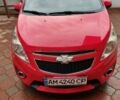 Червоний Шевроле Спарк, об'ємом двигуна 1.21 л та пробігом 151 тис. км за 5200 $, фото 1 на Automoto.ua