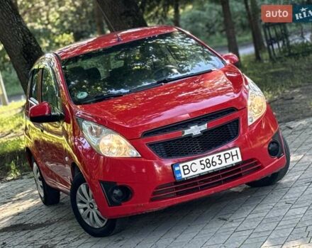 Красный Шевроле Спарк, объемом двигателя 1 л и пробегом 230 тыс. км за 3300 $, фото 2 на Automoto.ua