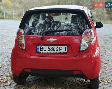 Шевроле Спарк 2011 у Львові на Automoto.ua Червоний Шевроле Спарк, об'ємом двигуна 1 л та пробігом 232 тис. км за 3350 $, фото 31 на Automoto.ua