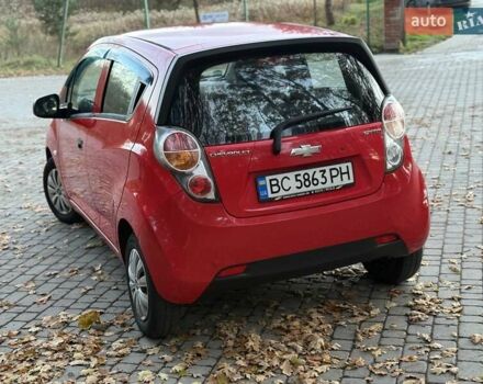 Шевроле Спарк 2011 у Львові на Automoto.ua Червоний Шевроле Спарк, об'ємом двигуна 1 л та пробігом 232 тис. км за 3350 $, фото 13 на Automoto.ua