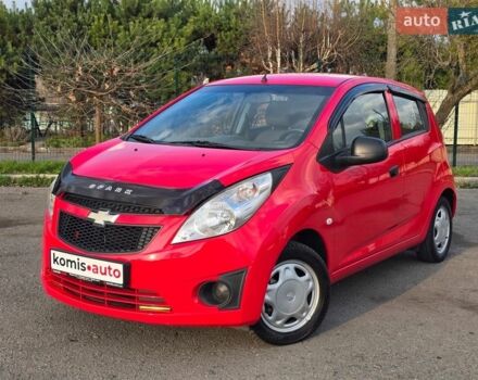 Красный Шевроле Спарк, объемом двигателя 1 л и пробегом 179 тыс. км за 4299 $, фото 1 на Automoto.ua