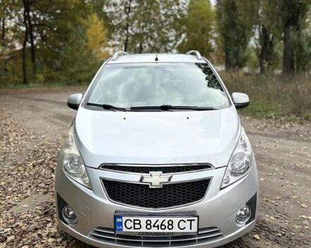 Серый Шевроле Спарк, объемом двигателя 1 л и пробегом 142 тыс. км за 3800 $, фото 1 на Automoto.ua