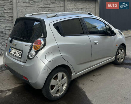 Серый Шевроле Спарк, объемом двигателя 1.21 л и пробегом 200 тыс. км за 4505 $, фото 2 на Automoto.ua