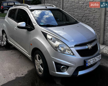 Серый Шевроле Спарк, объемом двигателя 1.21 л и пробегом 200 тыс. км за 4505 $, фото 1 на Automoto.ua