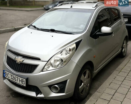 Серый Шевроле Спарк, объемом двигателя 1.21 л и пробегом 200 тыс. км за 4505 $, фото 3 на Automoto.ua