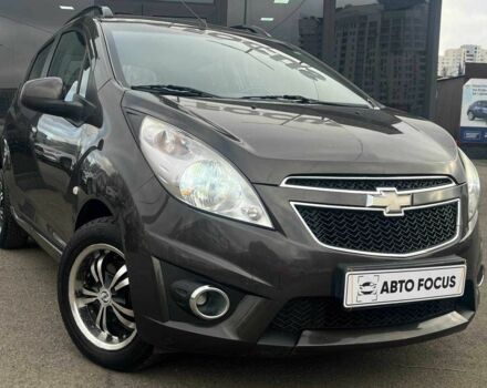 Серый Шевроле Спарк, объемом двигателя 1.2 л и пробегом 93 тыс. км за 5990 $, фото 1 на Automoto.ua