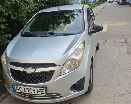 Серый Шевроле Спарк, объемом двигателя 1 л и пробегом 173 тыс. км за 4800 $, фото 1 на Automoto.ua