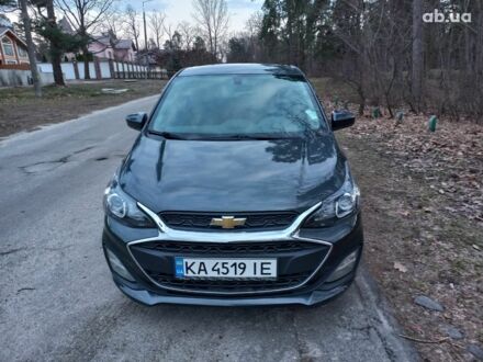 Серый Шевроле Спарк, объемом двигателя 1.4 л и пробегом 75 тыс. км за 8950 $, фото 1 на Automoto.ua