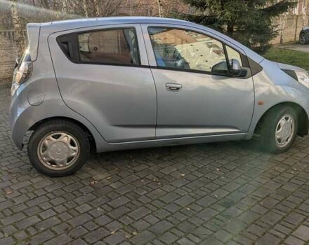 Синий Шевроле Спарк, объемом двигателя 1 л и пробегом 150 тыс. км за 4000 $, фото 3 на Automoto.ua