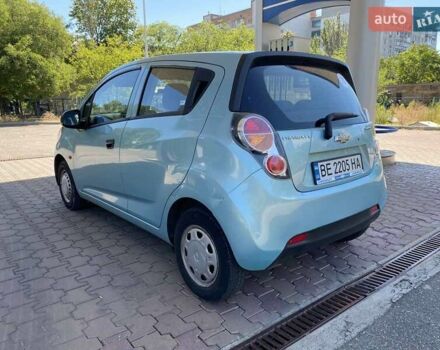 Синий Шевроле Спарк, объемом двигателя 1 л и пробегом 234 тыс. км за 4500 $, фото 6 на Automoto.ua