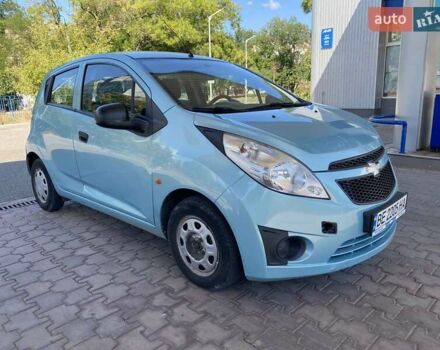Синий Шевроле Спарк, объемом двигателя 1 л и пробегом 234 тыс. км за 4500 $, фото 2 на Automoto.ua