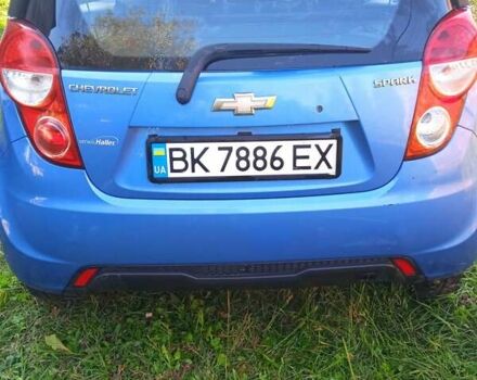 Синий Шевроле Спарк, объемом двигателя 1 л и пробегом 152 тыс. км за 5200 $, фото 3 на Automoto.ua