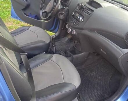 Синий Шевроле Спарк, объемом двигателя 1 л и пробегом 152 тыс. км за 5200 $, фото 9 на Automoto.ua