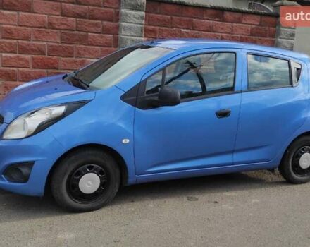 Синий Шевроле Спарк, объемом двигателя 1 л и пробегом 152 тыс. км за 5200 $, фото 12 на Automoto.ua