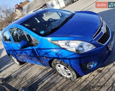 Синий Шевроле Спарк, объемом двигателя 1 л и пробегом 139 тыс. км за 4500 $, фото 1 на Automoto.ua