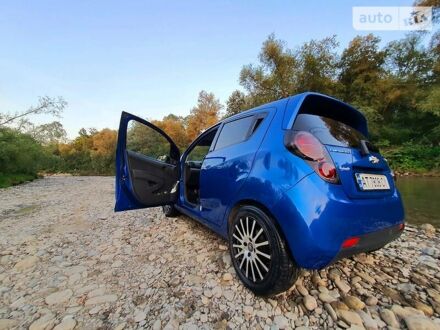Синий Шевроле Спарк, объемом двигателя 0.99 л и пробегом 129 тыс. км за 4999 $, фото 1 на Automoto.ua
