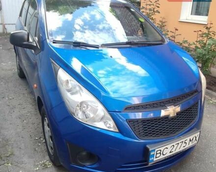 Синій Шевроле Спарк, об'ємом двигуна 1 л та пробігом 162 тис. км за 4100 $, фото 1 на Automoto.ua