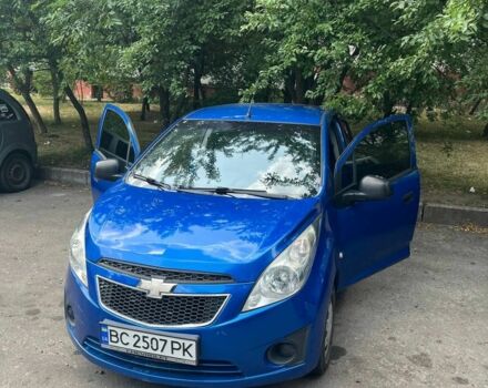 Синій Шевроле Спарк, об'ємом двигуна 1 л та пробігом 130 тис. км за 4312 $, фото 1 на Automoto.ua