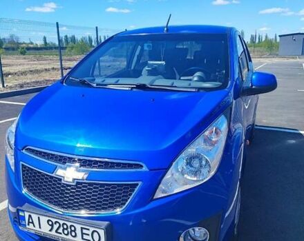 Синий Шевроле Спарк, объемом двигателя 1 л и пробегом 132 тыс. км за 4700 $, фото 1 на Automoto.ua