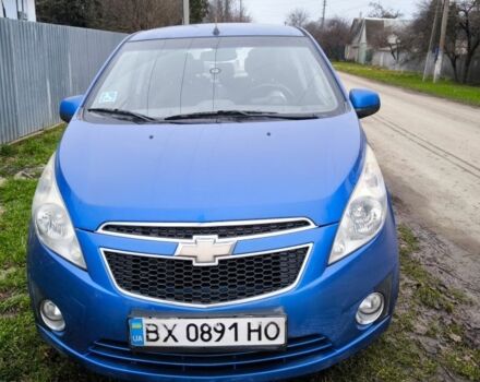 Синій Шевроле Спарк, об'ємом двигуна 1 л та пробігом 206 тис. км за 5200 $, фото 1 на Automoto.ua